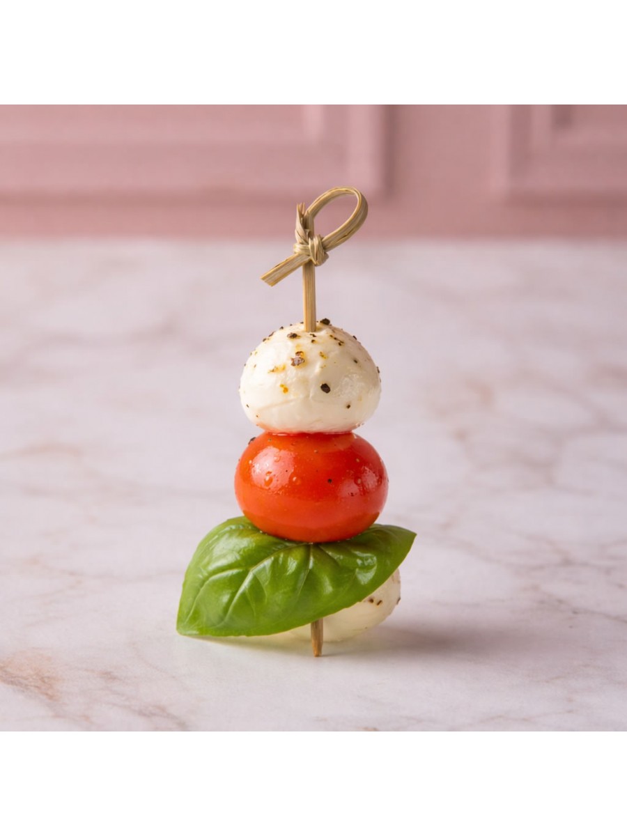 Mini brochette tomate mozza