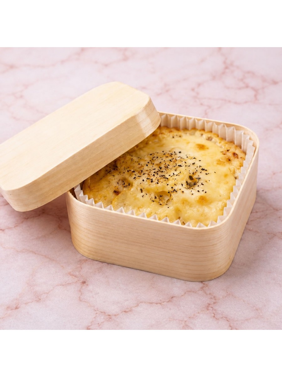 Wood box "Gratin de pommes...